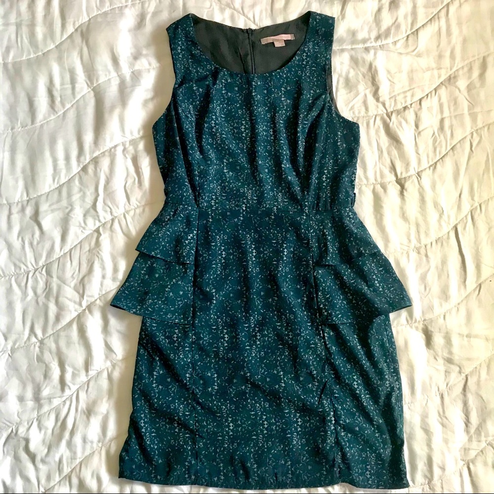 Forever21 Sleeveless Dress with peplum side panels